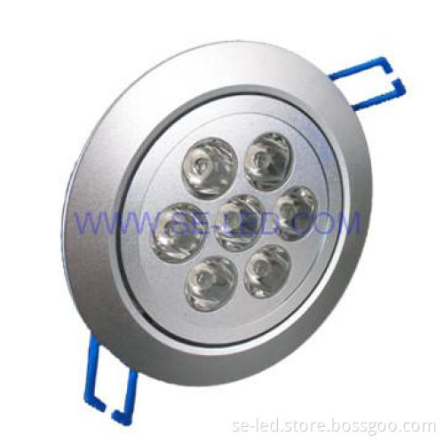 High power 7x1w Round Recessed LED Ceiling Down Light